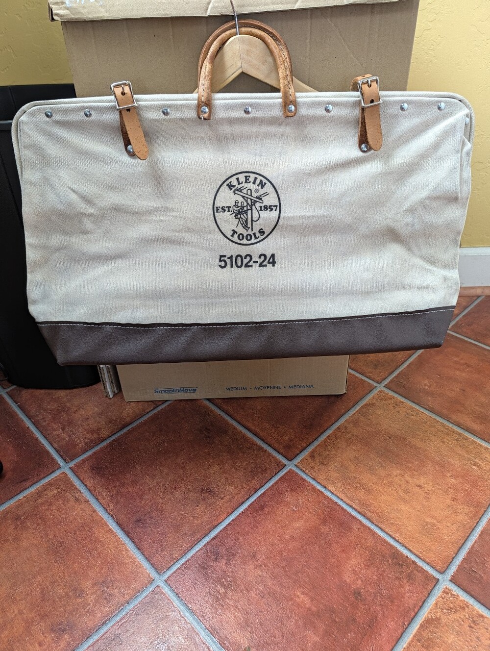 Klein Tools Heavy Duty Canvas Tool Bag, Large (24-Inch)